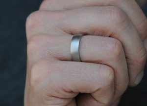 6mm platinum mans band