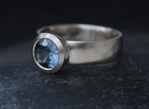 blue-montana-sapphire-wide-band-wide-bezel-ring-18K-white-gold-side