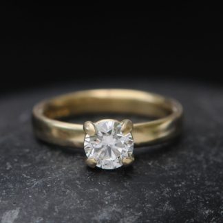 lab-created-diamond-claw-ring-in-18K-YG-4